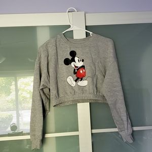 Disney Cropped Sweatshirt